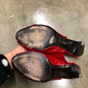 cole haan red sandals